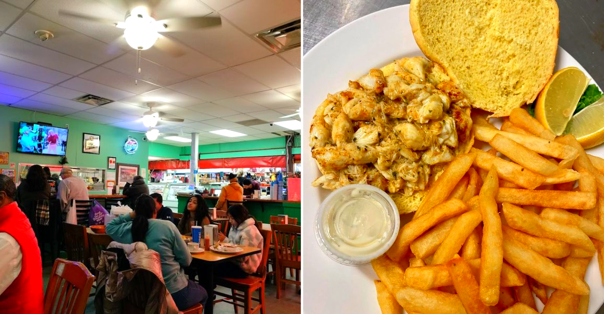 Hidden Inside a Delaware Farmers Market, This Seafood Spot Has Been Drawing Loyal Fans for Over 70 Years