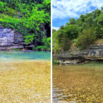 Hidden in a Tiny Oklahoma Town Is an Electric-Blue Swimming Hole That Looks Almost Unreal