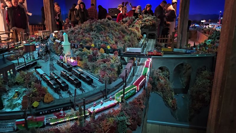 Holiday Magic: The Famous Christmas Train Display