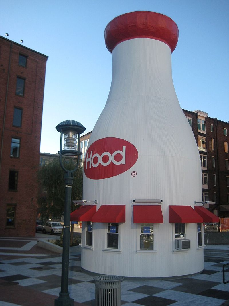 Hood Milk Bottle, Boston, Massachusetts