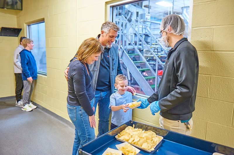 Hot Chips Straight Off the Line: The Moment Everyone Talks About