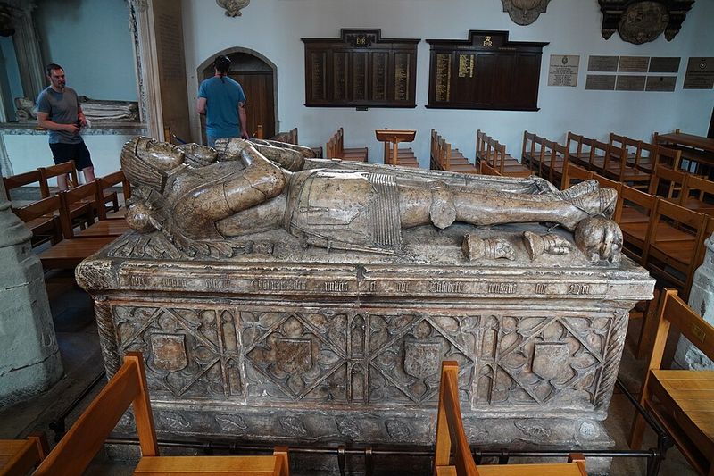 Human Bones Beneath the Chapel