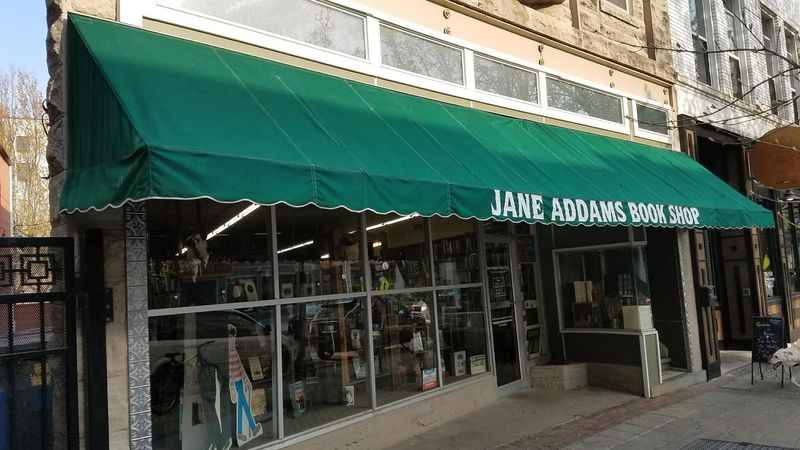 Jane Addams Book Shop — Champaign, Illinois Jane Addams Book Shop — Champaign, Illinois