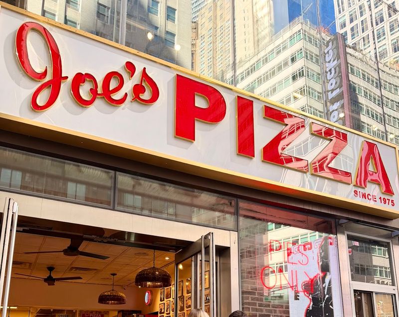 Joe's Pizza, New York City, New York