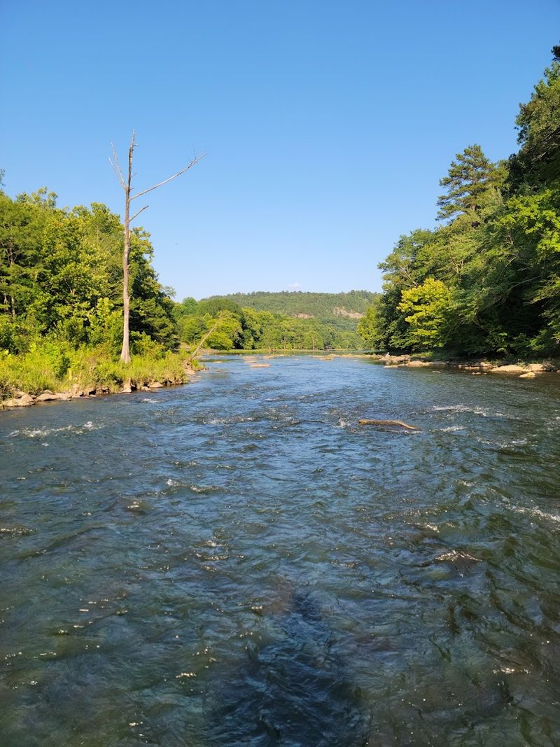 Kayaking and Paddling on the Mountain Fork
