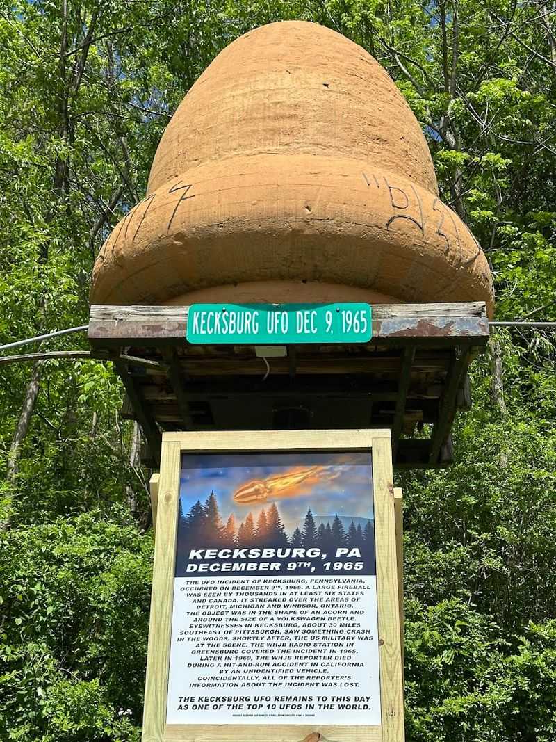 Kecksburg UFO Monument, Kecksburg, Pennsylvania