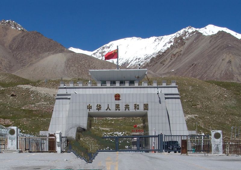 Khunjerab Pass, Gilgit-Baltistan, Pakistan and Xinjiang, China Khunjerab Pass, Gilgit-Baltistan, Pakistan and Xinjiang, China