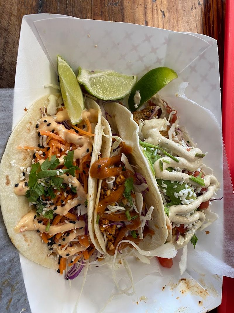 Korean BBQ Pork Belly Taco Korean BBQ Pork Belly Taco