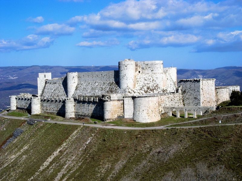 Krak Des Chevaliers, Homs Governorate, Syria Krak Des Chevaliers, Homs Governorate, Syria