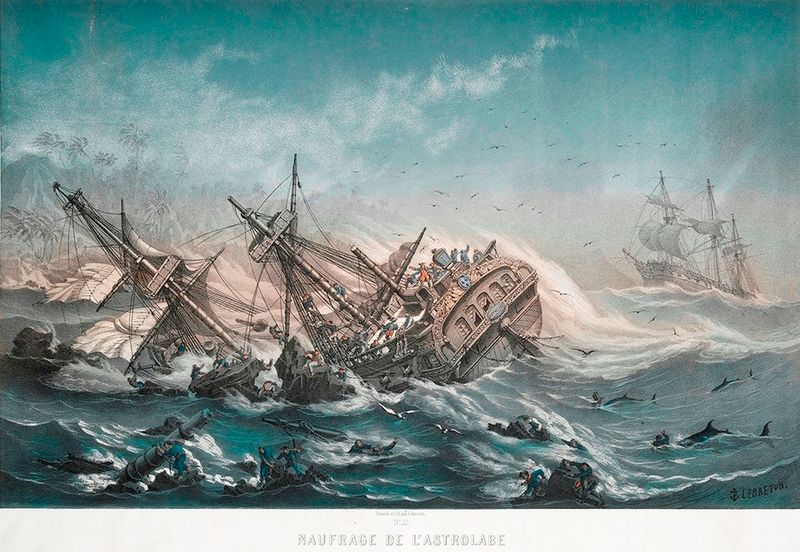 La Pérouse Expedition, Vanikoro, Solomon Islands