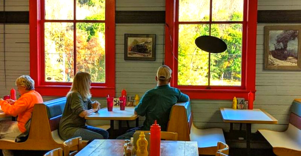 Located Beside a Historic Steam Railroad, This West Virginia Restaurant Feels Frozen in Time