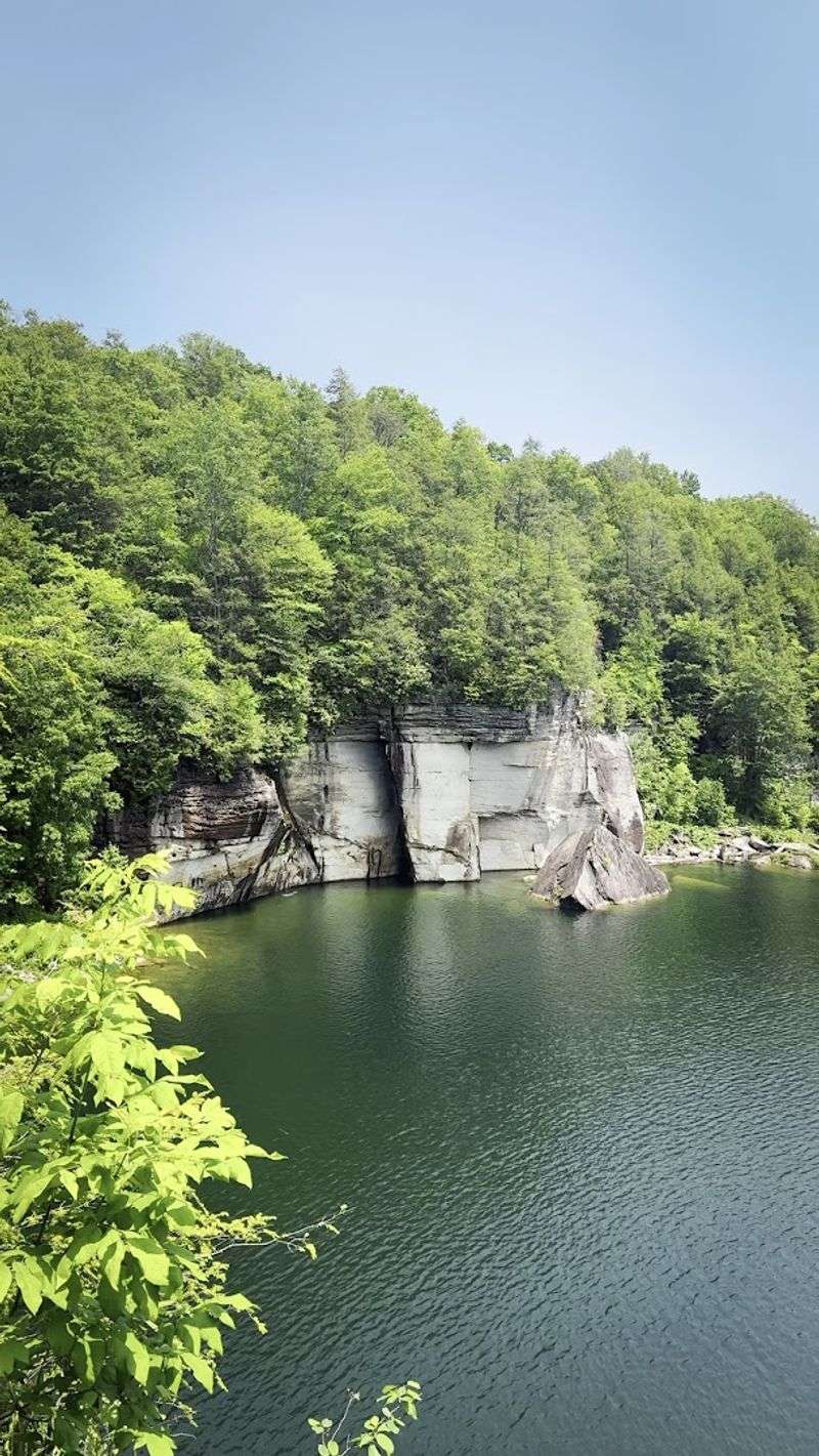 Long Point Trail and the Panoramic Overlook Above the Lake
