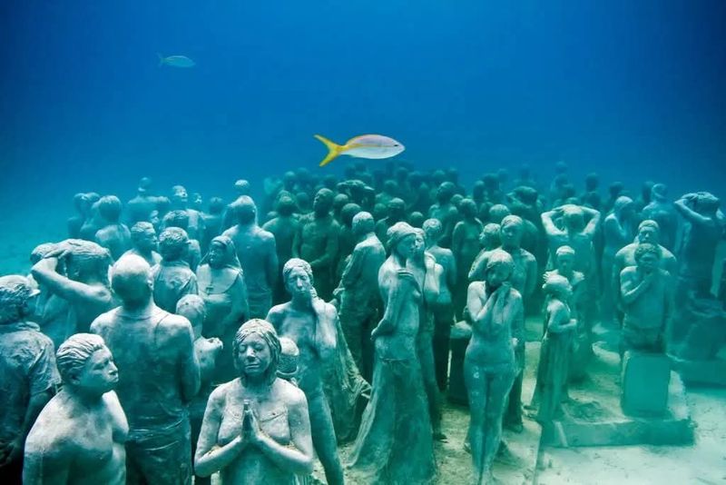 MUSA Underwater Museum of Art - Cancun and Isla Mujeres, Mexico MUSA Underwater Museum of Art - Cancun and Isla Mujeres, Mexico