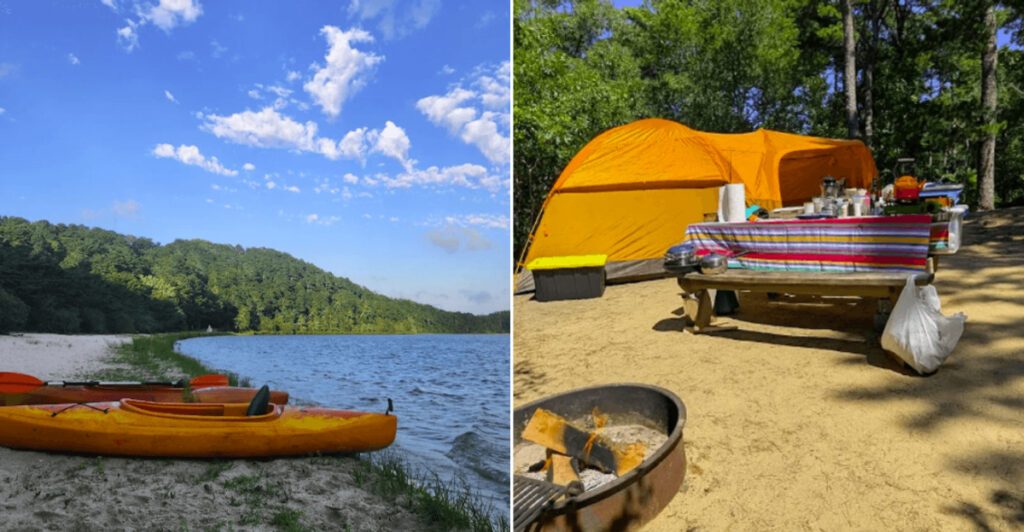 Massachusetts’ First State Park Still Draws Campers To These Crystal-Clear Ponds