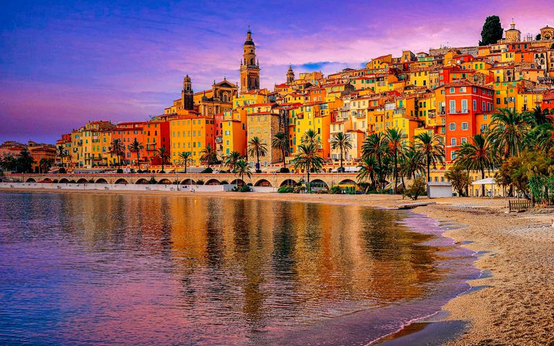 Menton, French Riviera, France Menton, French Riviera, France