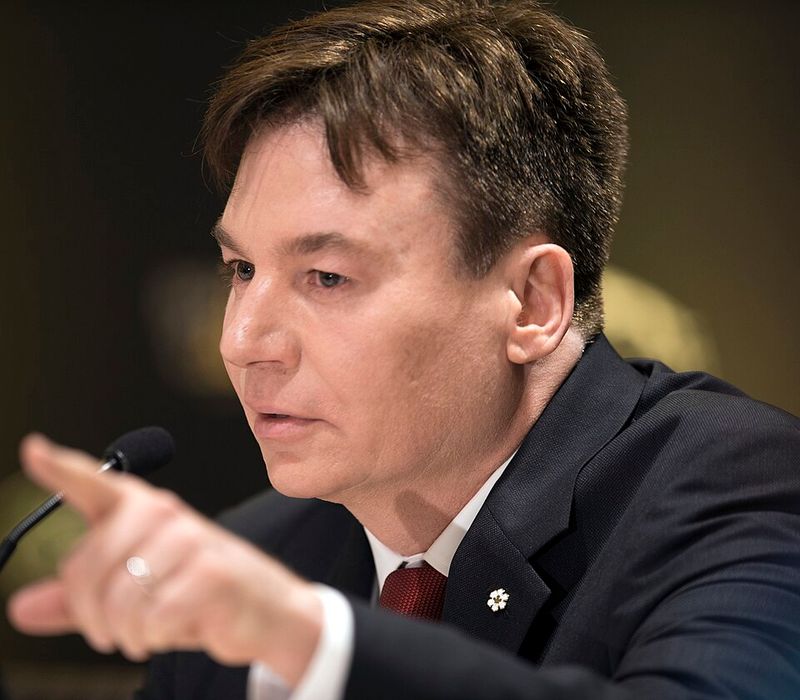 Mike Myers in the Austin Powers Films (Multiple Roles) Mike Myers in the Austin Powers Films (Multiple Roles)