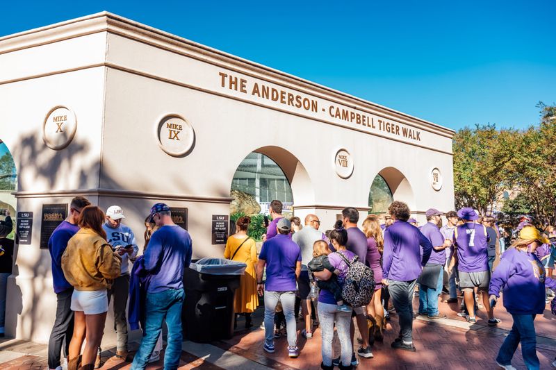 Mike and LSU Game Days Mike and LSU Game Days