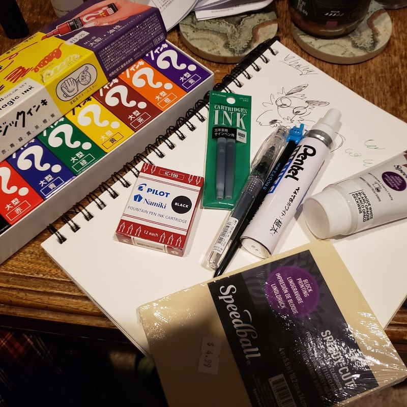 Mixed Media Supplies and Printmaking Materials Mixed Media Supplies and Printmaking Materials