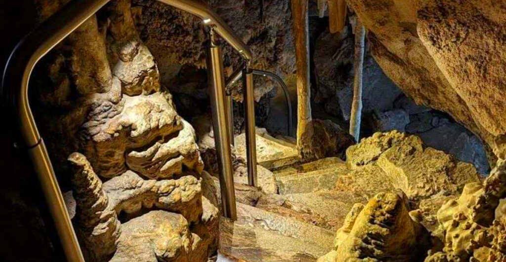 Montana’s Most Incredible Cave Adventure Has 600 Stairs, Towering Formations, and Views for Miles
