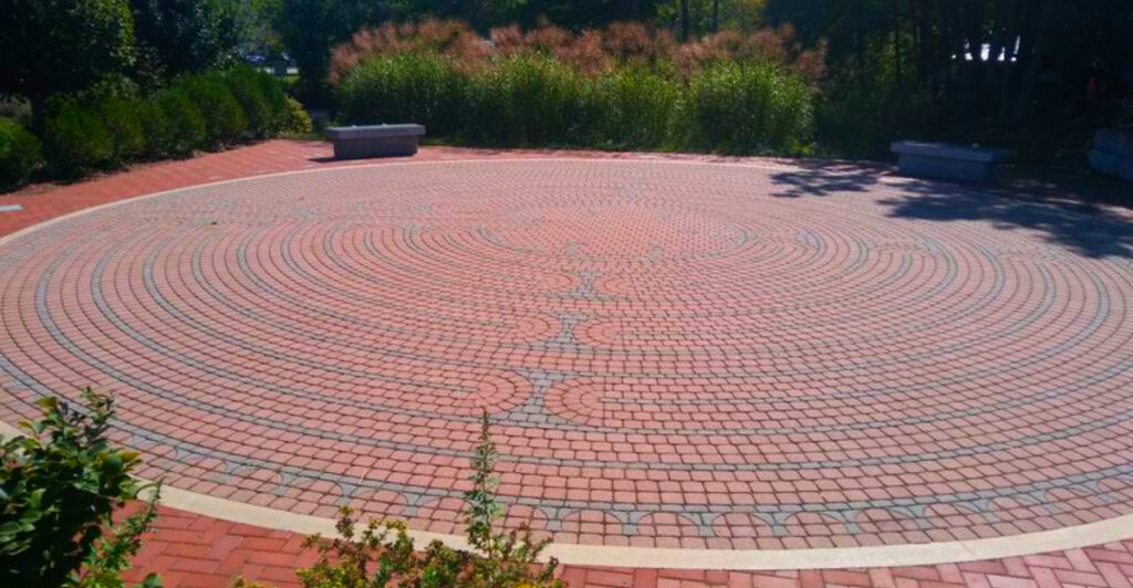 Most People Walk Right Past This Hidden Nashua Garden – But Its Medieval Labyrinth Is Worth the Stop