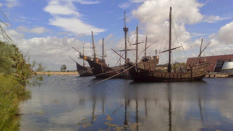 Muelle de las Carabelas, Palos de la Frontera, Huelva, Spain