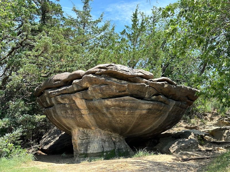 Mushroom Rock State Park, Brookville, Kansas