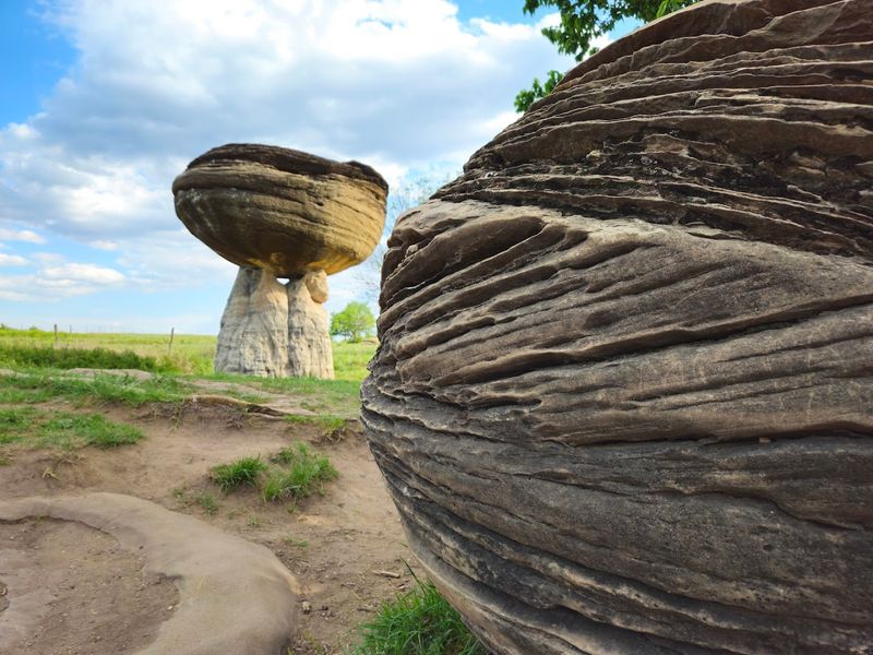 Mushroom Rock State Park, Marquette, Kansas