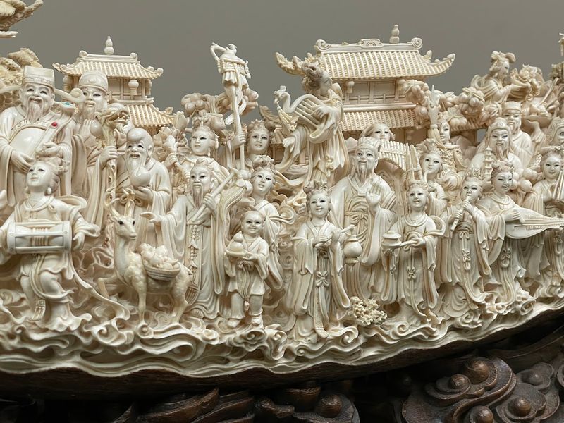 Nearly 1,000 Pieces on Display and Thousands More in Storage Nearly 1,000 Pieces on Display and Thousands More in Storage