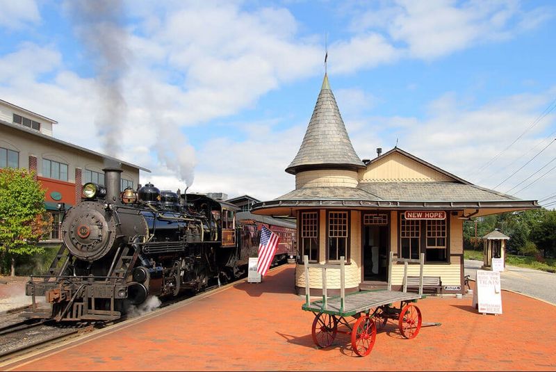 New Hope Railroad, New Hope, Pennsylvania