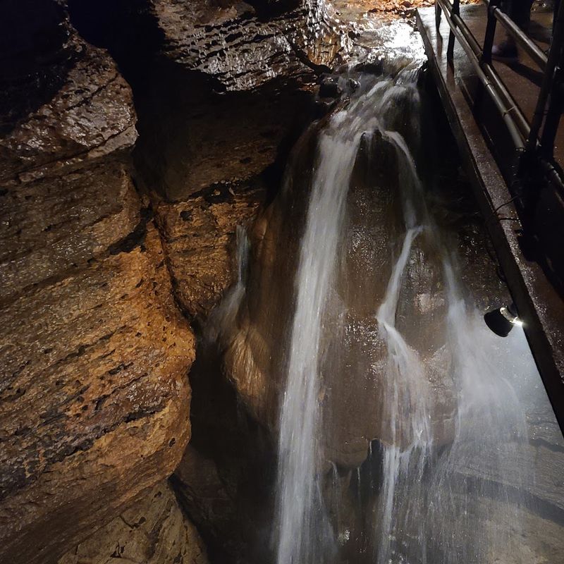 Niagara Cave Waterfall — Minnesota, United States Niagara Cave Waterfall — Minnesota, United States