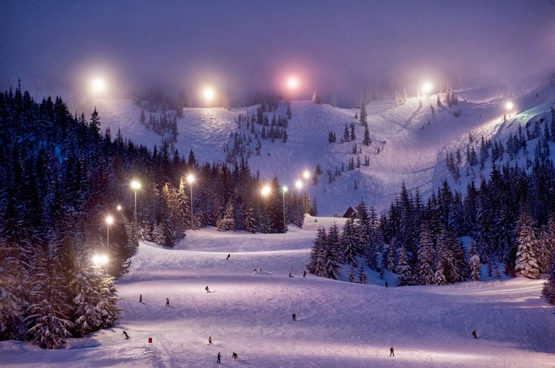 Night Skiing That Feels Almost Magical Night Skiing That Feels Almost Magical