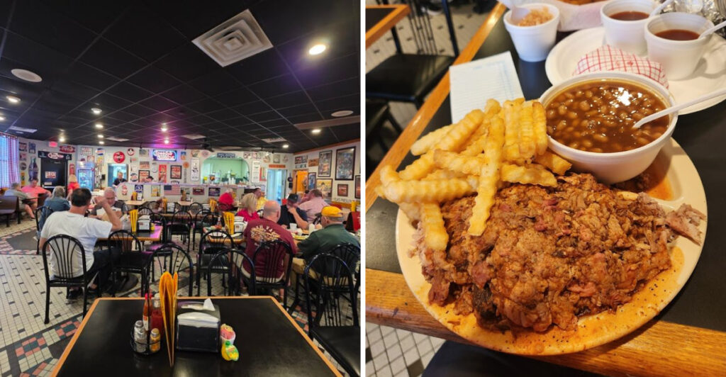 North Carolina’s Legendary BBQ Spot Has Built Its Reputation on Chopped Pork, Hush Puppies, and Sweet Tea