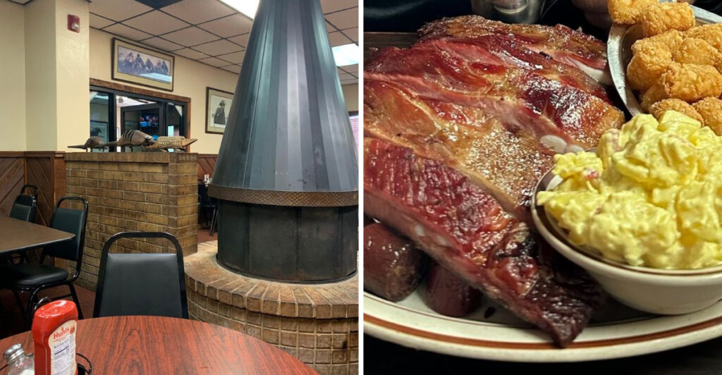 Oklahoma’s Legendary Rib House Has Been Serving Massive BBQ Plates and Full-Size Ribs for Decades
