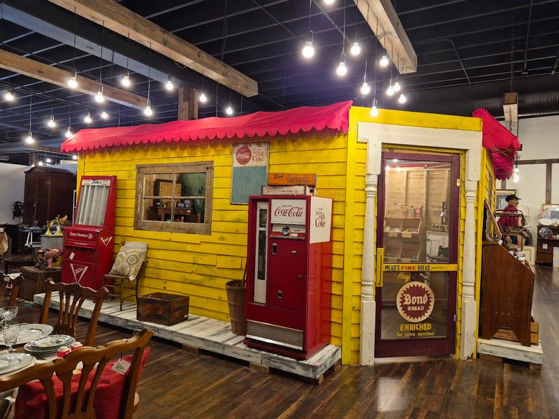 Old-Fashioned Candy and Ice Cream in the Back