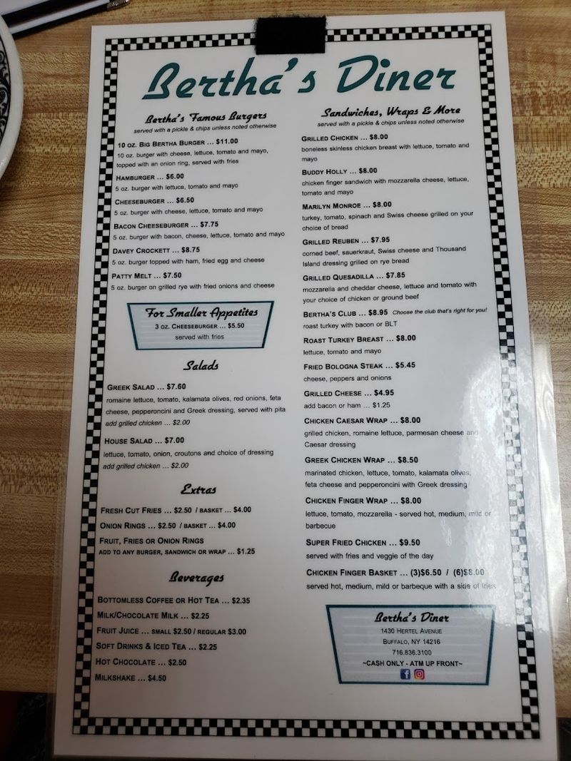 Old Hollywood Names on a Very Buffalo Menu
