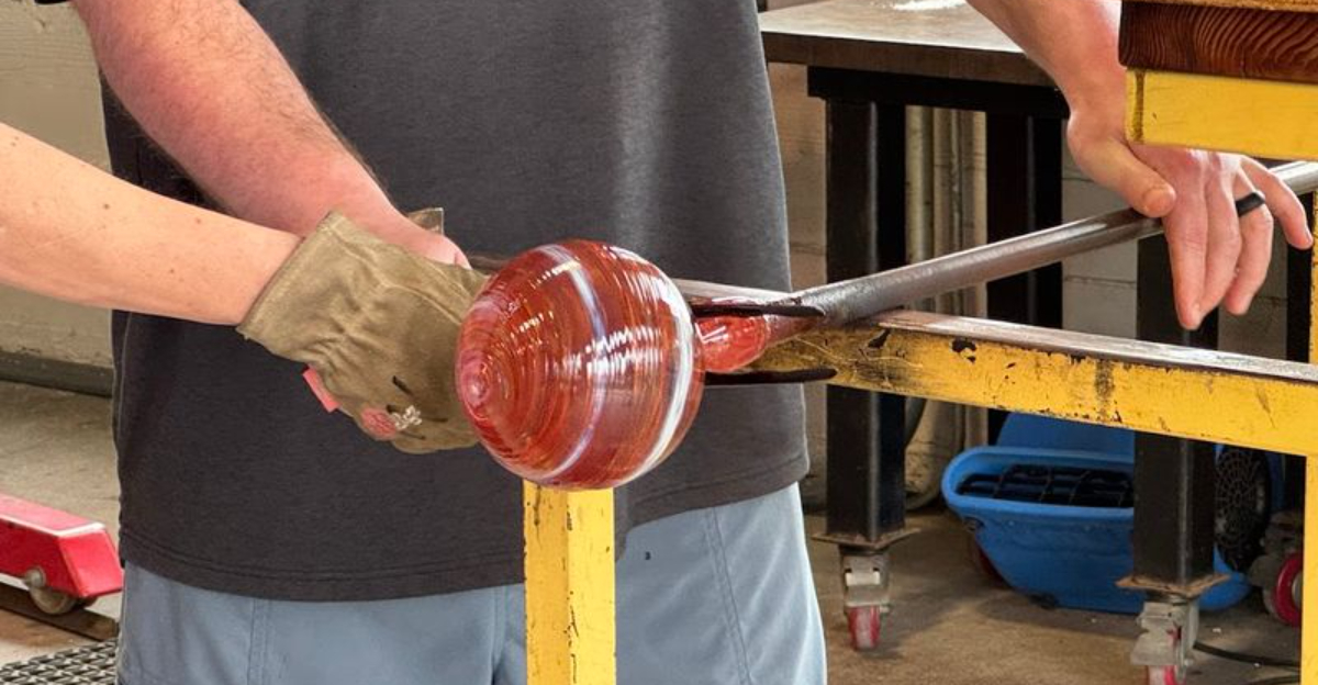 Oregon Art Destination Gives Guests the Chance to Craft Their Own Molten Glass Masterpiece
