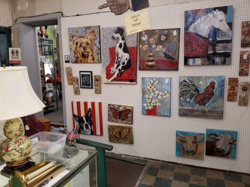 Original Art Hidden Among the Collectibles