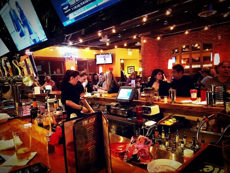 Outdoor Seating and a Full Bar Setup