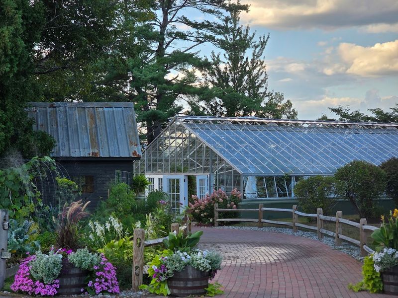 Outdoor Seating and the Greenhouse Worth Exploring