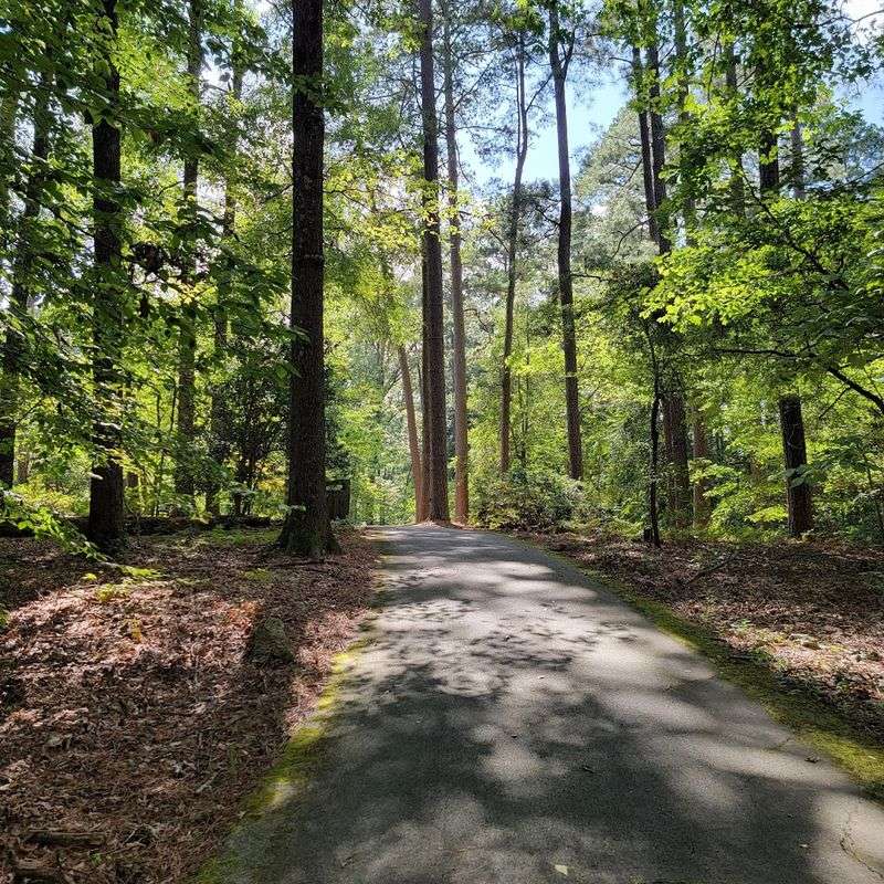 Over Two Miles of Shaded Paved Trails