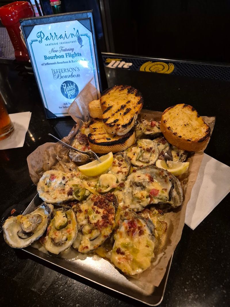 Oysters on the Half Shell and Charbroiled Options