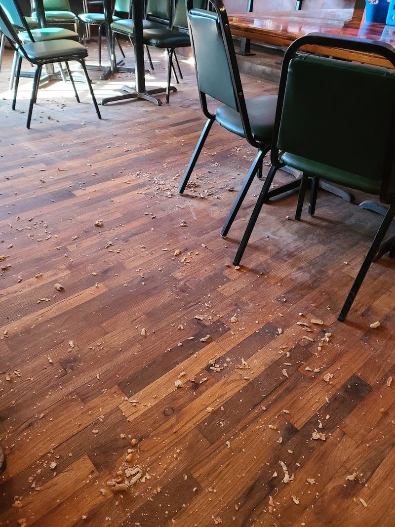 Peanut Shells on the Floor and Duct Tape on the Booths