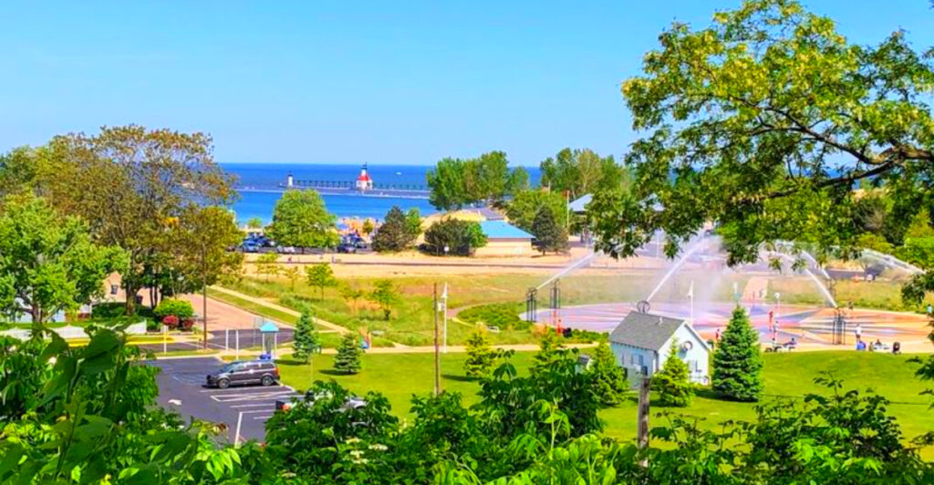 Perched High Above Lake Michigan, This Park Offers Some of the Best Sunset Views in the Area