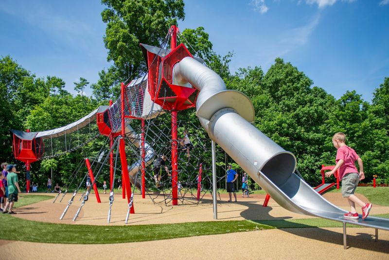Playgrounds Designed to Keep Kids Moving and Engaged