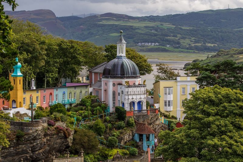 Portmeirion, Gwynedd, Wales, United Kingdom Portmeirion, Gwynedd, Wales, United Kingdom
