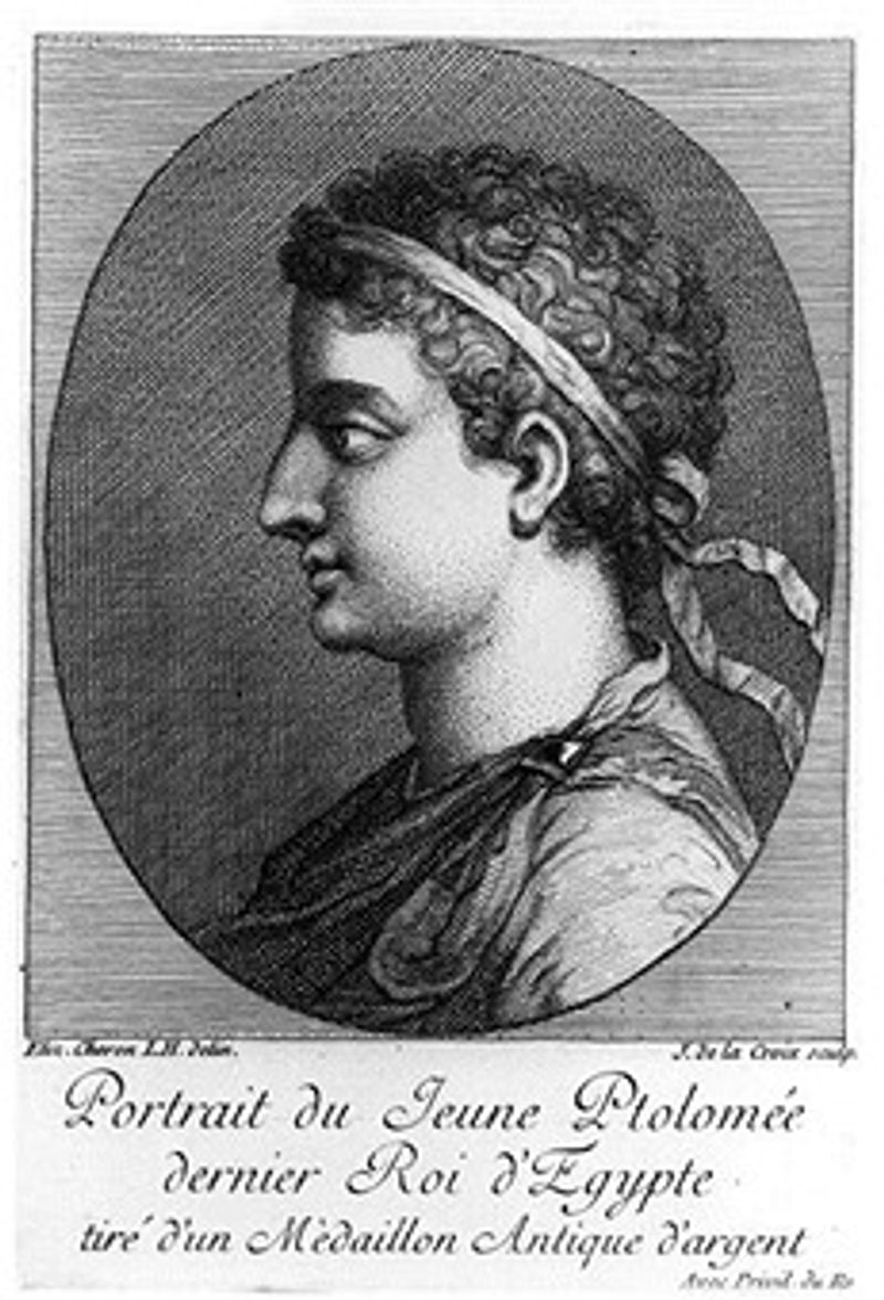 Ptolemy XIII and Cleopatra VII Ptolemy XIII and Cleopatra VII