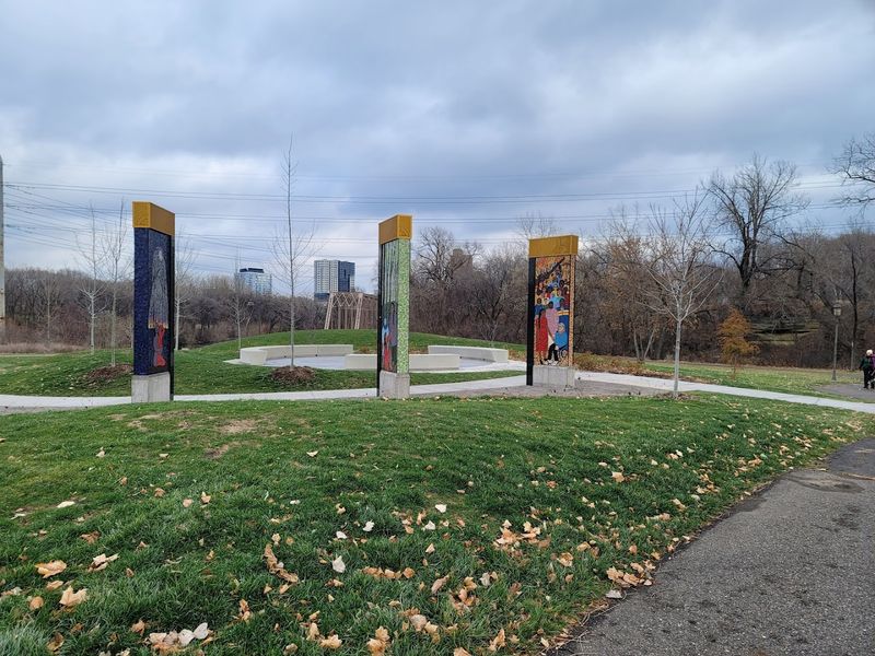 Public Art Hidden Along the Paths Public Art Hidden Along the Paths