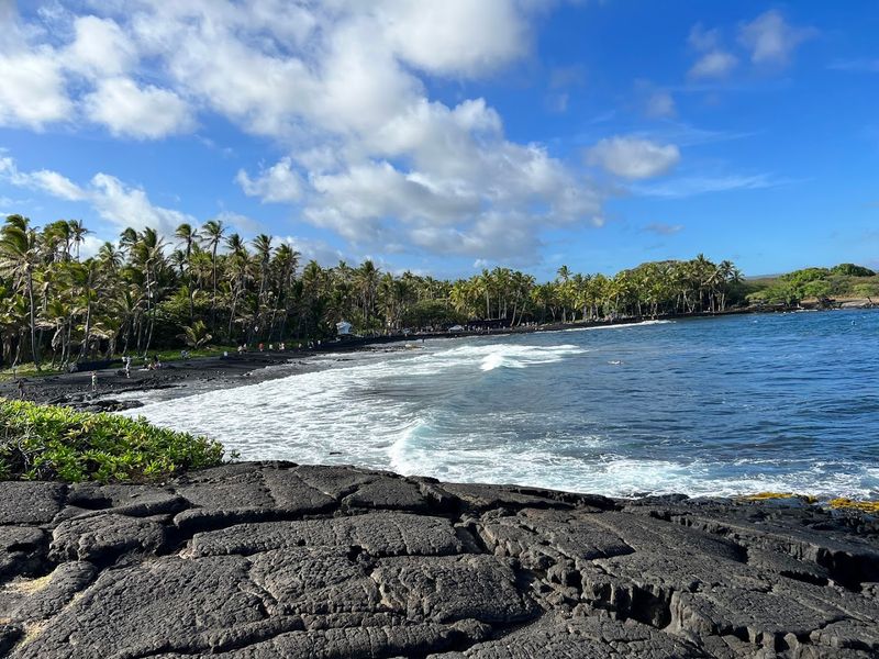 Punaluʻu Black Sand Beach Punaluʻu Black Sand Beach
