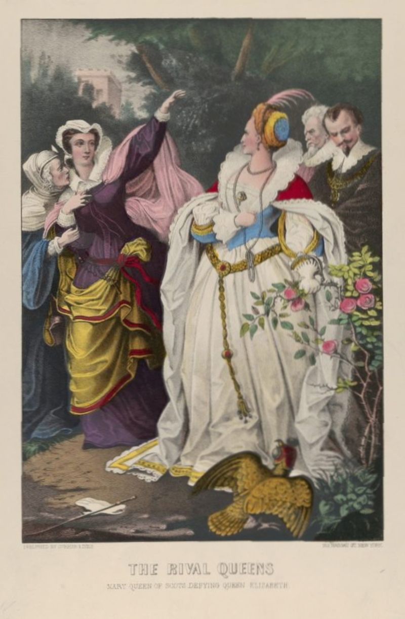 Queen Elizabeth I and Mary, Queen of Scots Queen Elizabeth I and Mary, Queen of Scots
