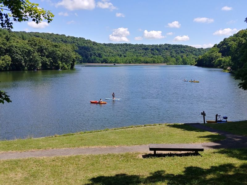 Raccoon Creek State Park Beach, Hookstown, Pennsylvania Raccoon Creek State Park Beach, Hookstown, Pennsylvania